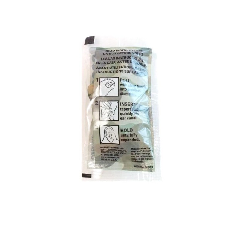 MOLDEX Ear Plugs 50 Pair Pack CAMO Camouflage Plugs 【MOLDEX