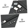 jojofuny 2sets Amplifier Handle End Caps Speaker Strap for Easy