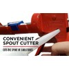 Newborn 102D Drip-Free Smooth Hex Rod Cradle Caulking Gun, 1/10