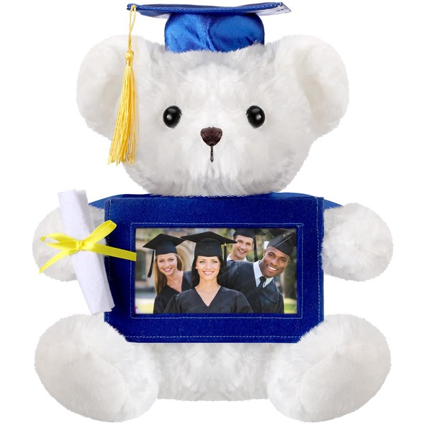 Sotiff 10'' Class of 2024 Graduation Plush Bear with Picture