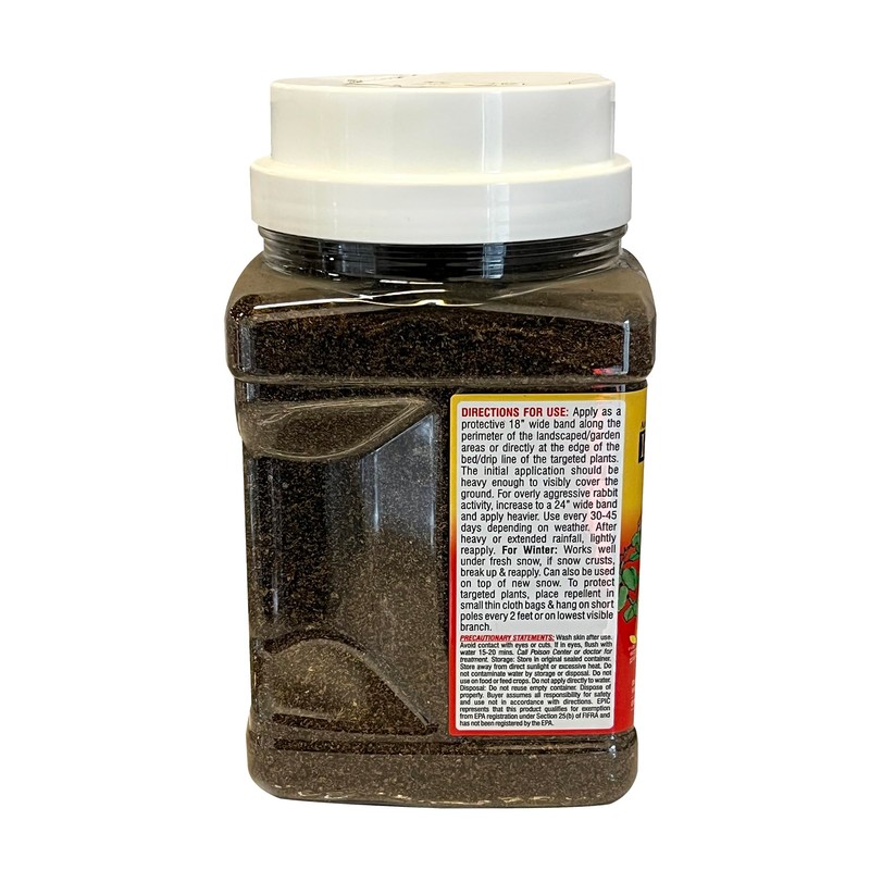 EPIC REPELLENTS Rabbit Scram All Natural Granular Repellent - All-Natural,