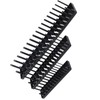 3PCS 1/4in 3/8in 1/2in Socket Holder Organizer Black Multifunctional Storage