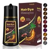 Brown Hair Dye Shampoo 3 In 1, Instant Natural Hair