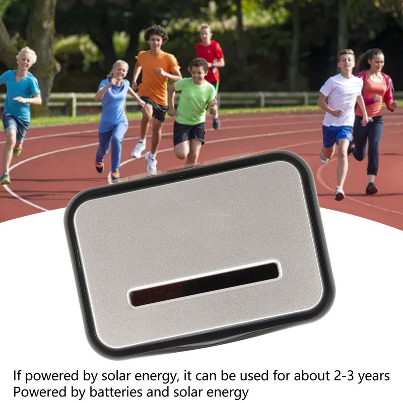 Simple Walking Pedometer 3D Step Counter with Clip for Men