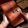 WANLIAN Retro PU Leather 200 Pages 220 x 140mm Brown