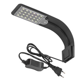 Aquarium Light Clip On Energy Conservation Button Switch Control LED Fish Tank Light   10W