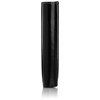 Vaselon Hearts Round Zip Matte Leather Wallet, Black/Black, black