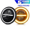 CHUSYYRAY For 1990-1997 Mazda Miata Projector 7inch Round LED Headlight