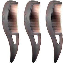 HIDOSNG 3PCS Hollow Tooth Hairbrush Dandruff Comb, Hollow Tooth Hairbrush