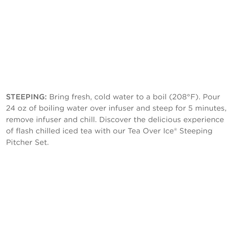 Tea Forte Tea Over Ice Blueberry Merlot Premium Organic Caffeine-Free