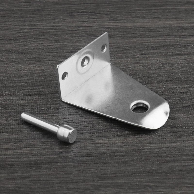 EMSea 4PCS Hold Down Brackets with Mounting Screws Metal Blinds