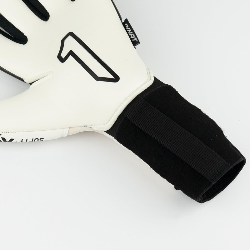 Rinat Dominus Prime Xtreme Guard Goalkeeper Gloves for Kids, White,