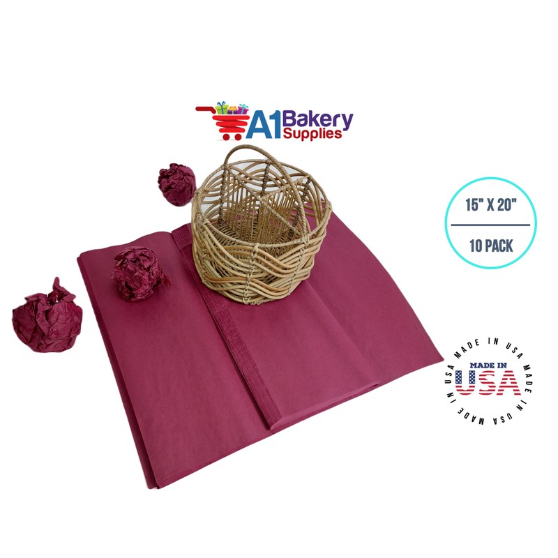 Gift Wrapping Tissue Paper 15X20 10 Pack by A1 Bakery