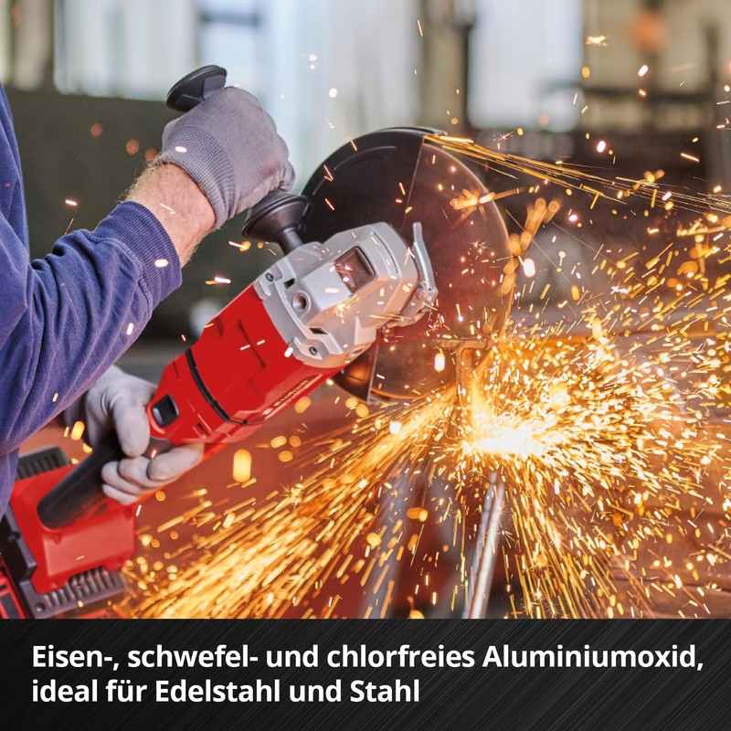 Original Einhell 3-Piece Thin Cutting Disc Set for Metal, Diameter