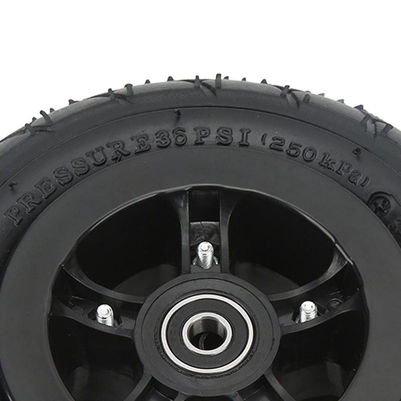 Mountain Skateboard Wheel 8in with Pneumatic Tire Mountain Scooter Wheel