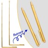 Dovhmoh 2PCS Dowsing Rods, Retractable Divining Rods, Portable Pen Shape
