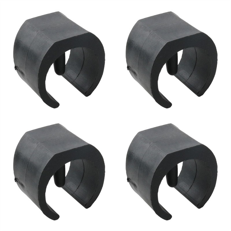 HJGarden 8PCS 32mm Black Plastic Outdoor Leg Sleeve Sleeve Sled