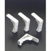 Metaltex 254508 White Plastic Tablecloth Clips x 4