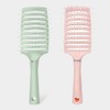 Hairbrush Hair Volume Root Volume Comb Dry Comb Hair Comb - Green / 헤어브러쉬 머리볼륨 뿌리볼륨빗 드라이빗 머리빗 - 그린
