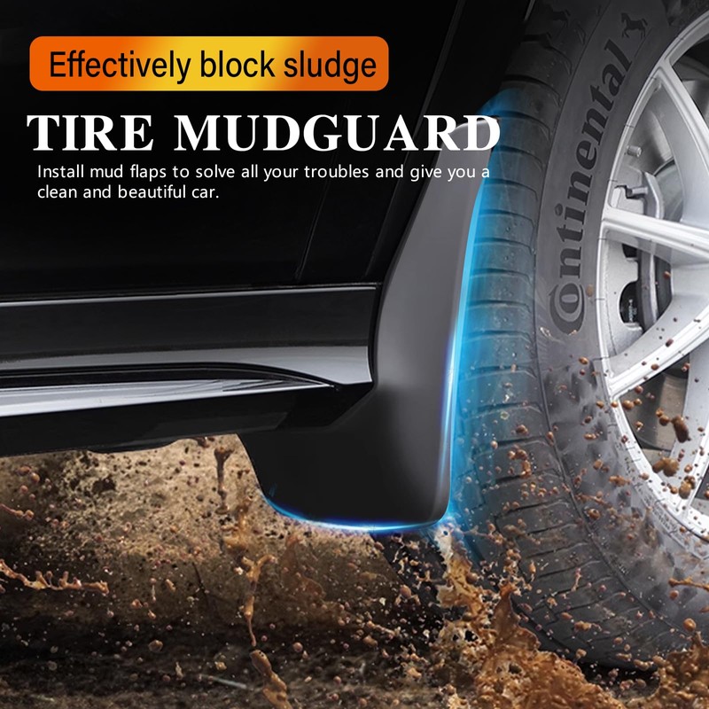ASUXCV Mud Guards Flaps Splash Fit for Maserati Levante 2017-2021