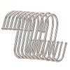 RQzaufania 10 Pack in S Shaped Hooks Hanging Hook Multi