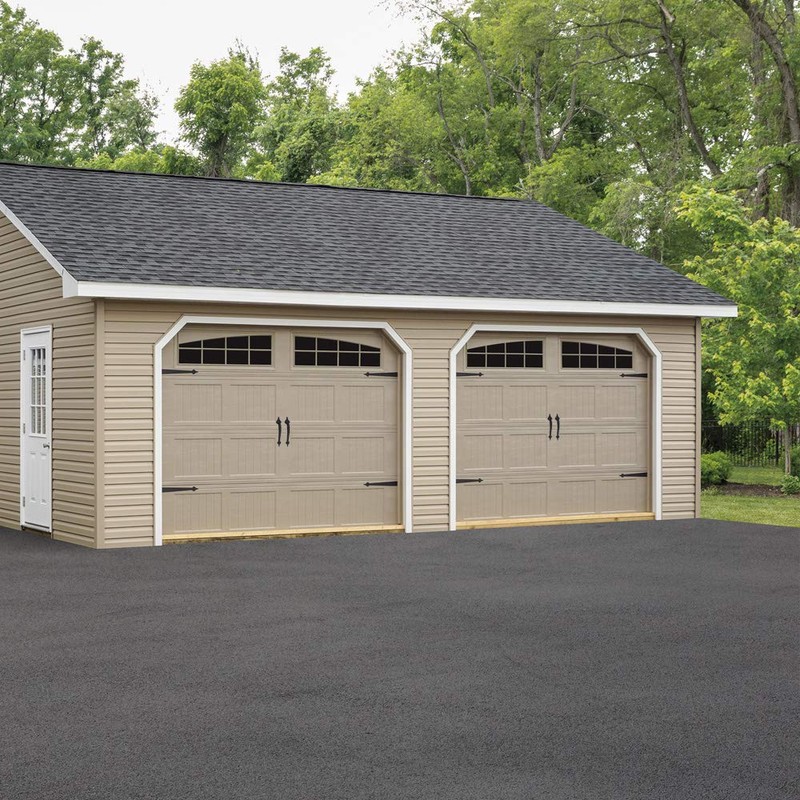 WINSOON Decorative Metal Garage Door Hardware - Screw-in Carriage House