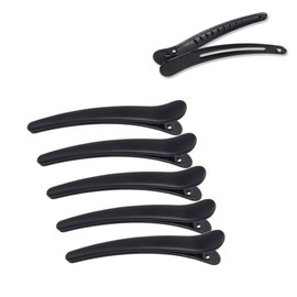 Baluue 12 Pack Beak-shape Hair Claws Clips Barrette Hair Pins Headwear for Women Girls Smooth Plastic