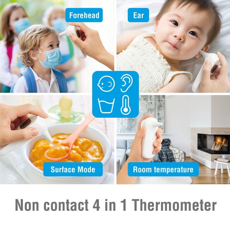 Citizen CTD711 Forehead and Ear Digital Thermometer for Adults, Children