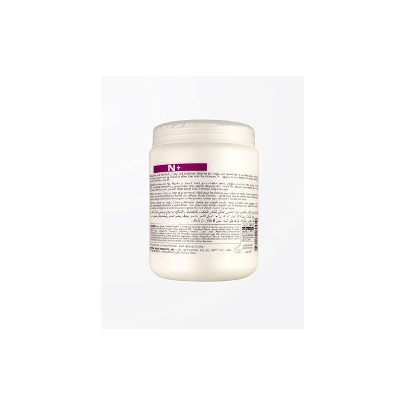 Mirna Professional N+ Nourishing Mask with Garlic, Cotton and Sunflower