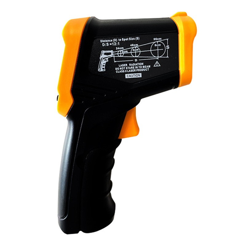-50℃~500℃ Handheld Infrared Temperature Meter LCD Display with Backlight Non-contact