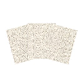 PROXXON No.28822 Pen Sander File Paper 3 Sheets [#180, 5 Types of Shapes per Sheet]