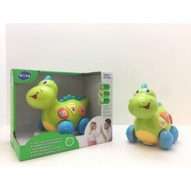 AMPERSAND SHOPS Fun Talking Dinosaur Toy with Lights, Sounds, and Educational Activities