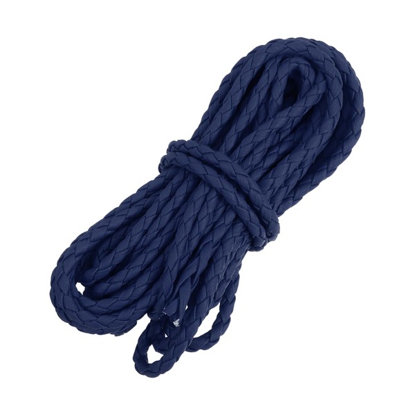 QUARKZMAN Leather Cord 5.47 Meters 3mm Diameter PU Braided Thread