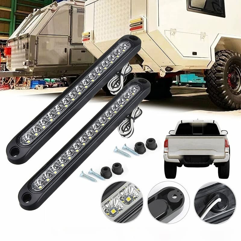 2x 15 LED Tail Light Trailer Truck Caravan UTE Reverse