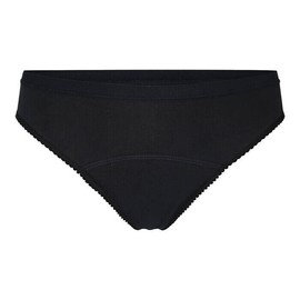 Love Luna First Period Bikini Brief, Black Hearts / 14/16