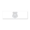 CafePress Hero Badge Car Magnet 10 X 3 10" x
