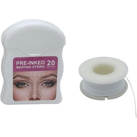 Mapeo de cejas Cadena de mapeo de microblading de cejas Microblading Brows Supplies Herramienta de ceja blanca