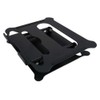 System-S Adjustable Metal Cooling Stand for Notebook Laptop Black