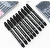 EASTHUA Set of 12 Micro-Pens, Fine Point, Fineliner Ink Pens,
