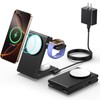 Meifigno 3 in 1 Wireless Charger, Black