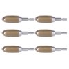 12PK 125 Grain Copper Arrow Heads Field Points Whistle Broadheads