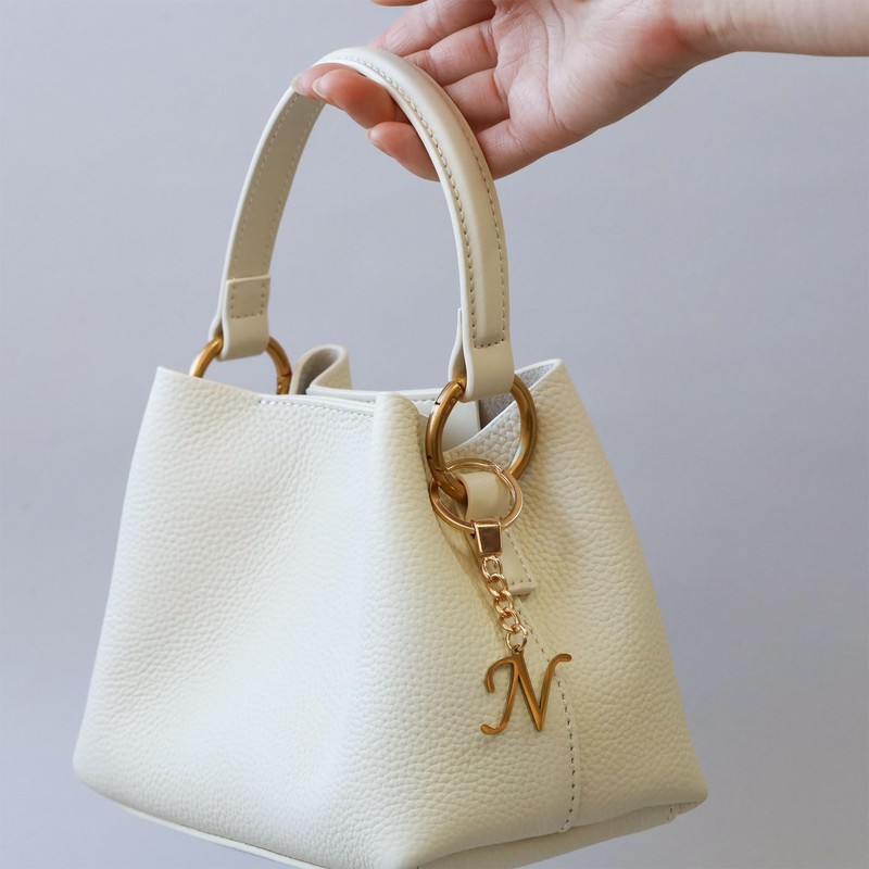 [Noelmarket] Initial Key Holder, Alphabet Charm, Simple, Thoughtful, Y