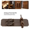 Furniture Door Handle, Chinese Style Antique Copper Gate Handle Cabinet