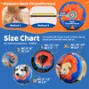 Gimars Inflatable Dog Cone Alternative Dog Donut Collar after Surgery,