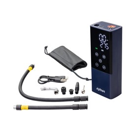 Kijima JP02 302-3231 Motorcycle Air Pump, Electric Smart Air Pump, All-in-One Model, Car, Bicycle, Ball, Compact, 2000 mah/7.4 V, Maximum 150 PSI TypeC Charging