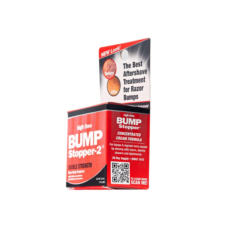 Bump Stopper-2 Razor Bump Treatment, Double Strength Formula - .5