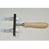 ELETTRO CENTER Cutter Blades dentate Adjustable, Pom, White