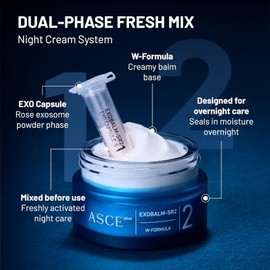 EXO NIGHT CREAM Rose Exosome - Crema reparadora nocturna con cápsulas de exosoma