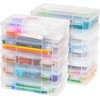 IRIS USA Pencil Case Box Storage Container for Organizing with