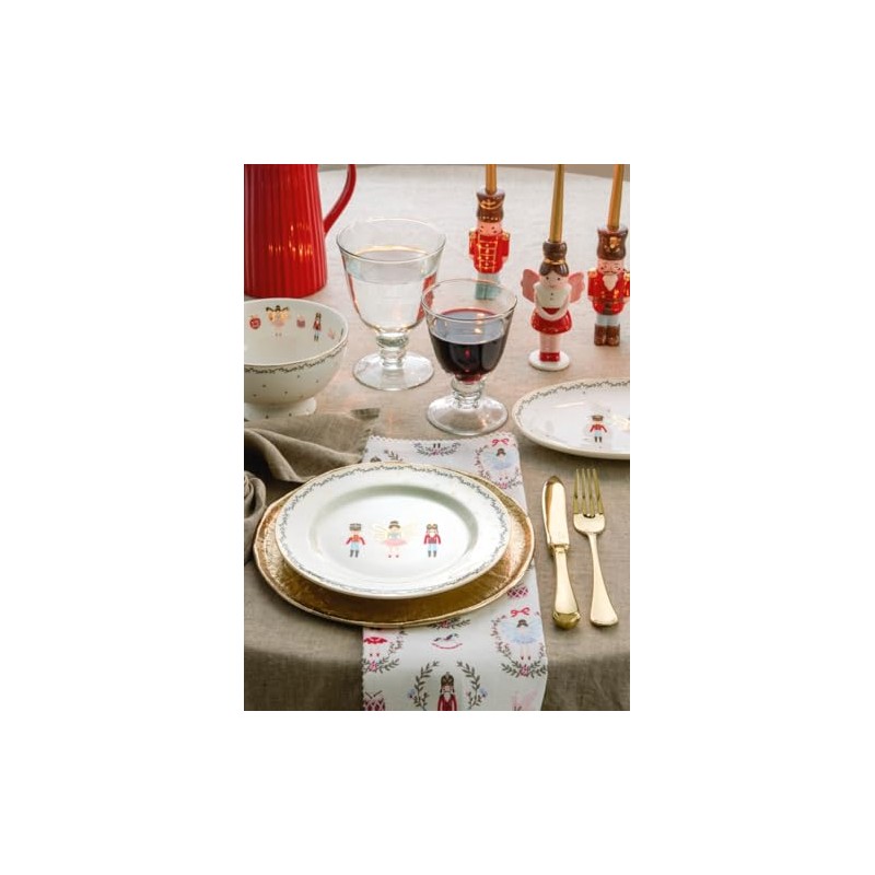 GreenGate Novella Cloth Napkin with Lace White 40 x 40